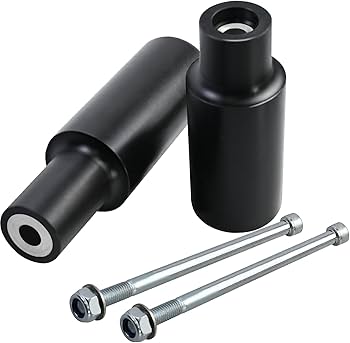 Amazon.com: Black No Cut Frame Sliders Fits Kawasaki Ninja